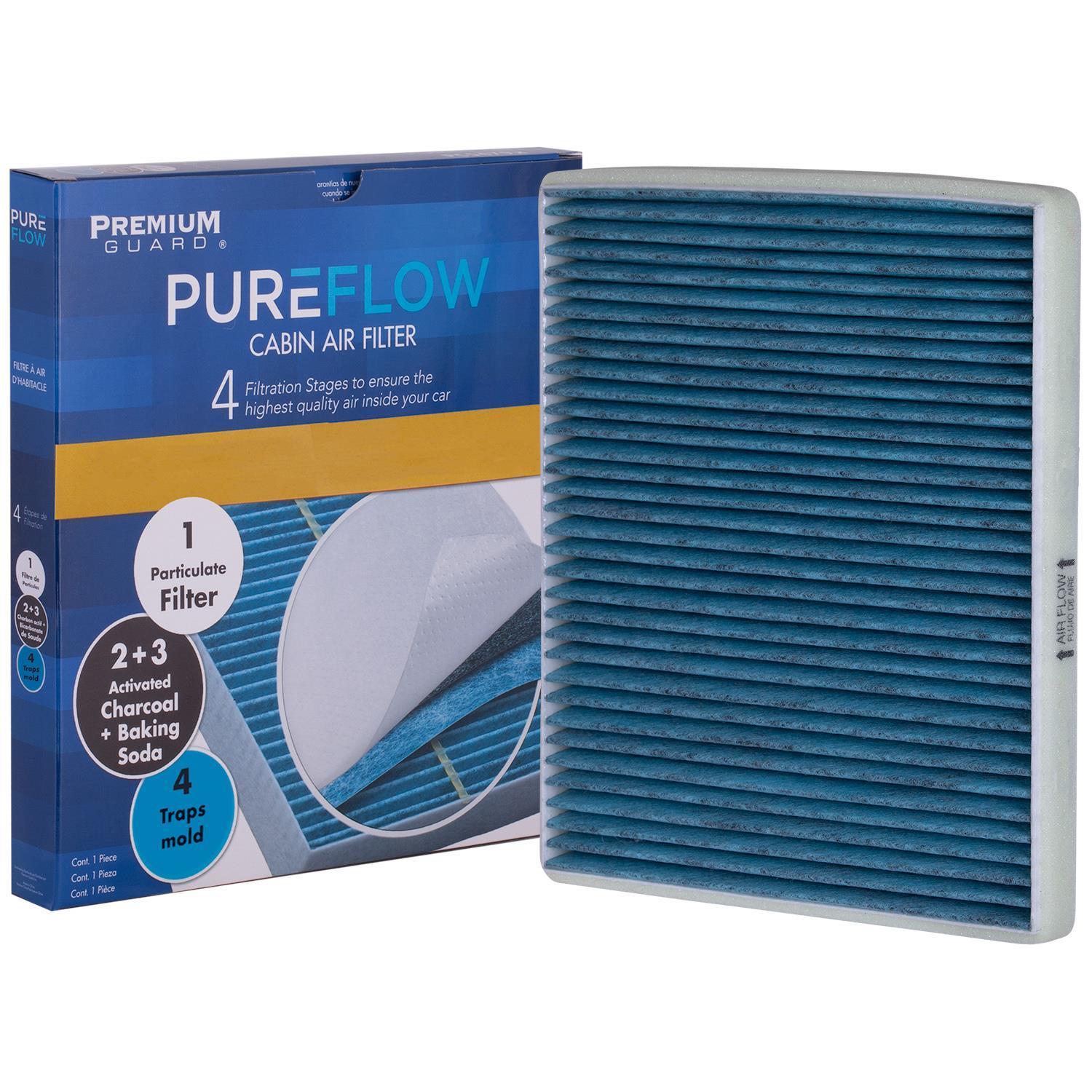 PUREFLOW 2003 Hummer H2 Cabin Air Filter with Antibacterial Technology, PC5527X