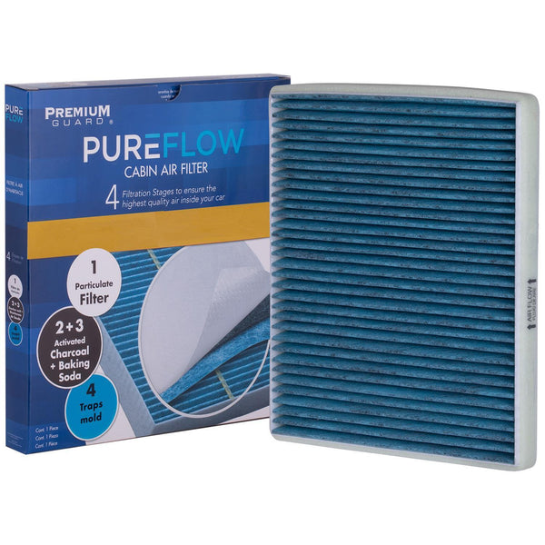 PUREFLOW 2004 Cadillac Escalade EXT Cabin Air Filter with Antibacterial Technology, PC5527X