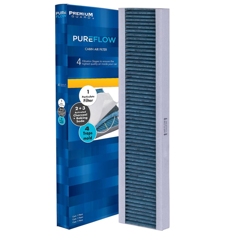 PUREFLOW 2003 Mini Cooper Cabin Air Filter with Antibacterial Technology, PC5537X