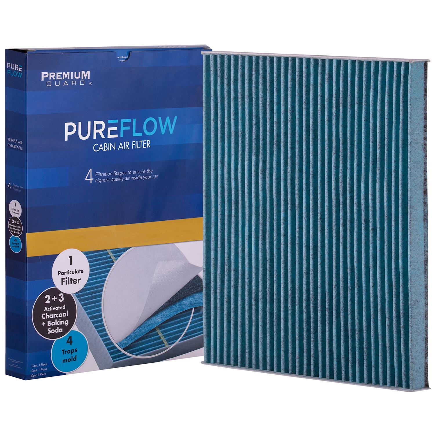 PUREFLOW 2006 Cadillac STS Cabin Air Filter with Antibacterial Technology, PC5654X
