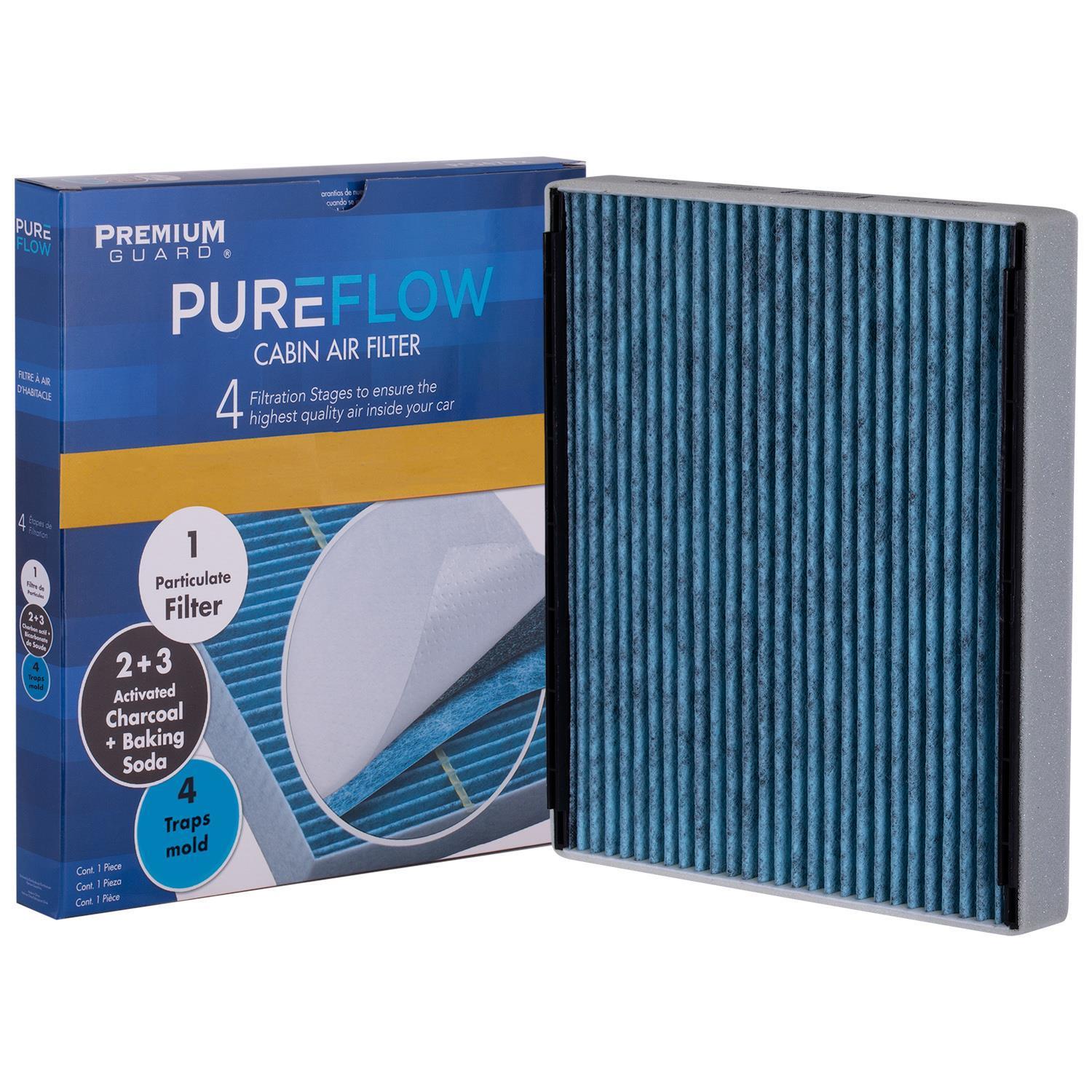 PUREFLOW 2003 Hyundai Elantra Cabin Air Filter with Antibacterial Technology, PC5662X