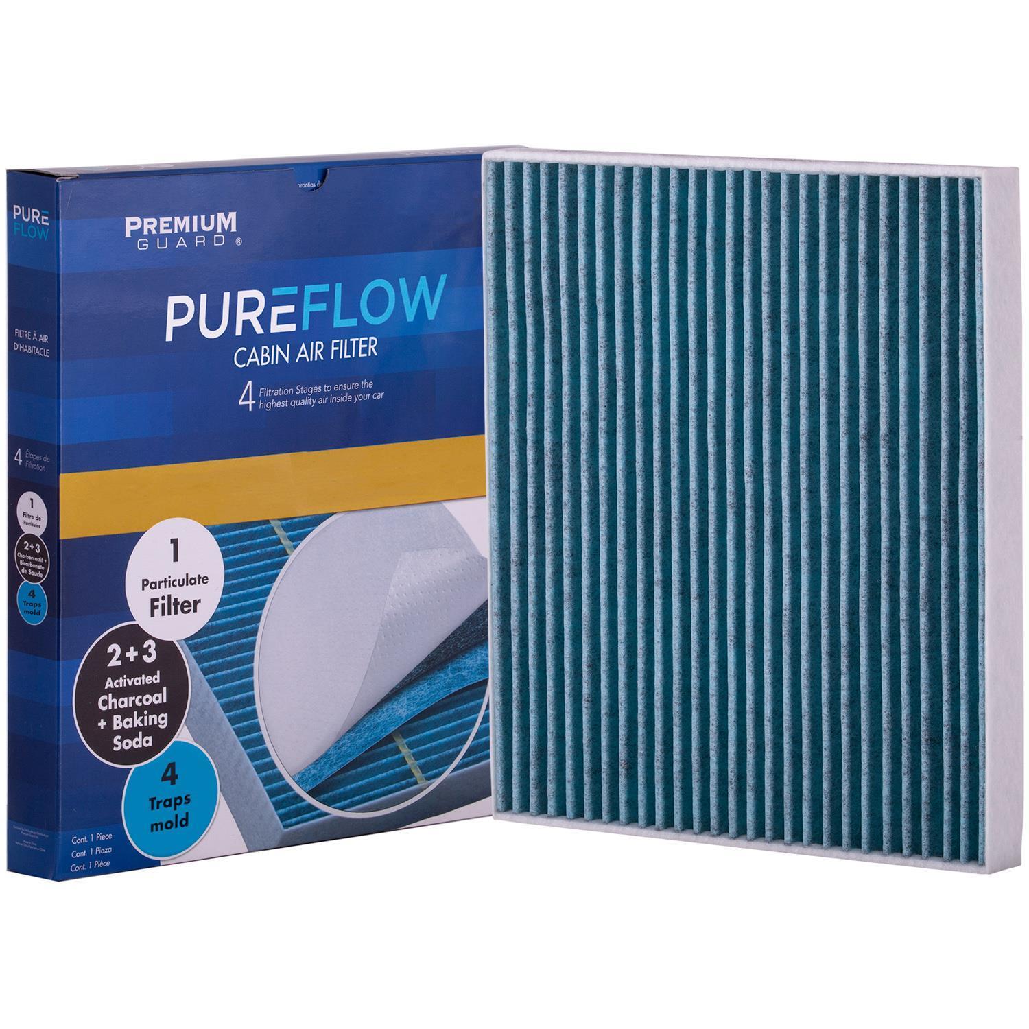 PUREFLOW 2005 Pontiac Pursuit Cabin Air Filter with Antibacterial Technology, PC5676X