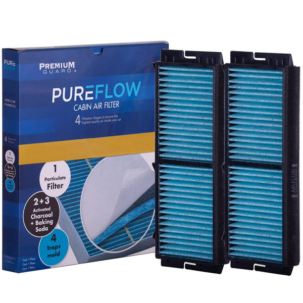 PUREFLOW 2010 Mazda 3 Cabin Air Filter with Antibacterial Technology, PC6098X