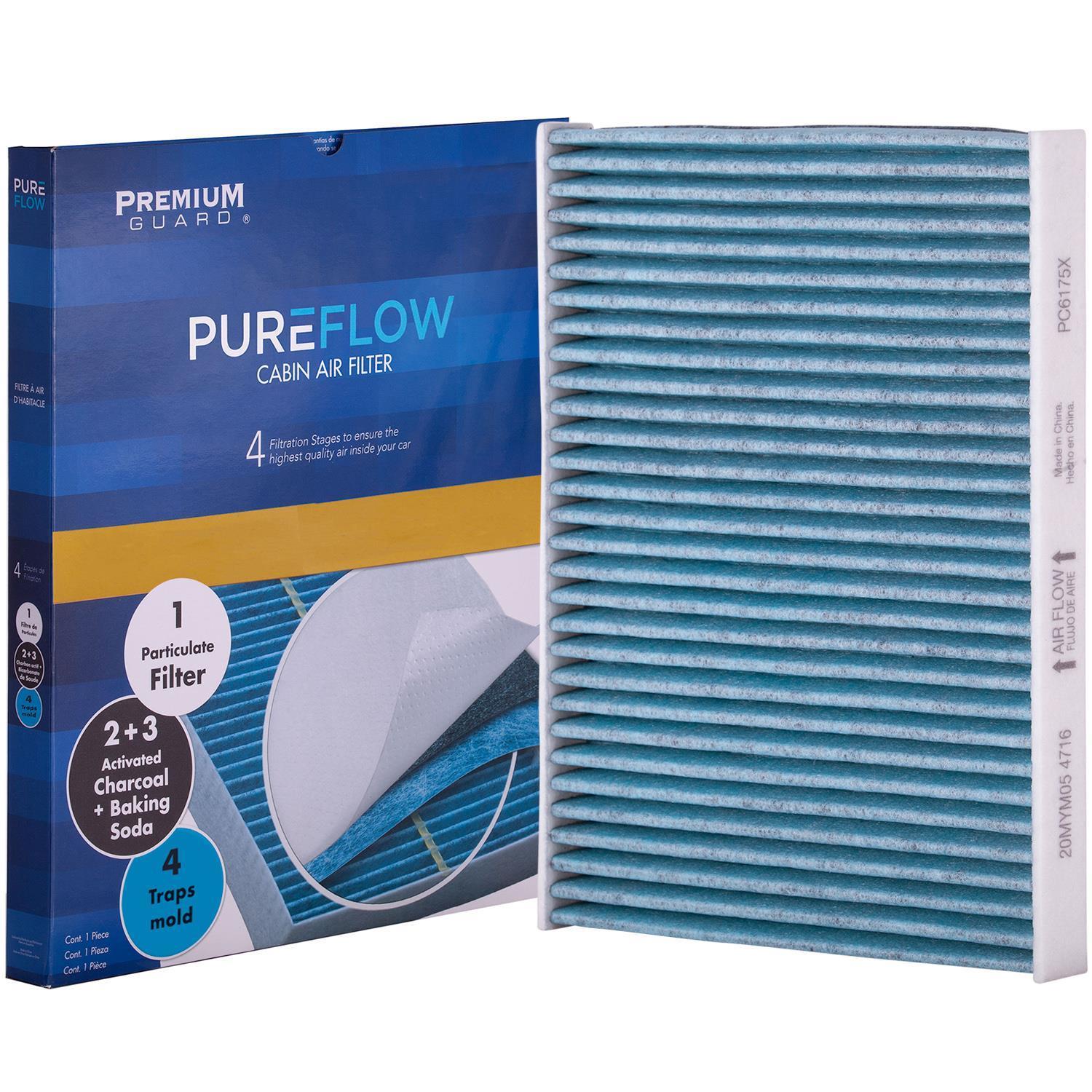 PUREFLOW 2013 Ford EcoSport Cabin Air Filter with Antibacterial Technology, PC6175X