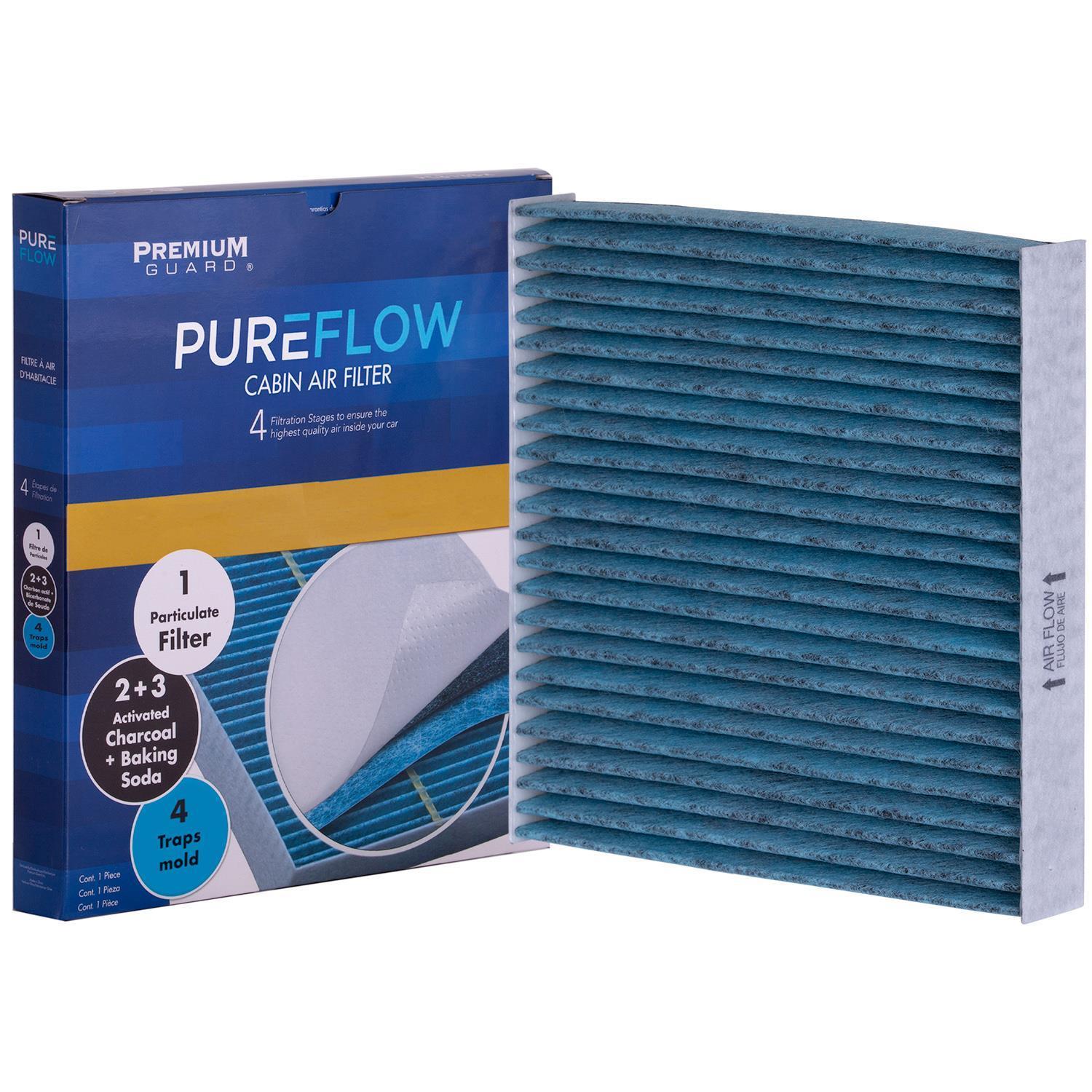 PUREFLOW 2022 Fiat Mobi Cabin Air Filter with Antibacterial Technology, PC6185X
