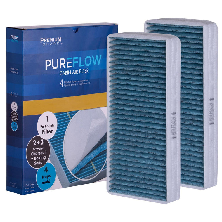 PUREFLOW 2005 Mercedes-Benz S600 Cabin Air Filter with Antibacterial Technology, PC8153X
