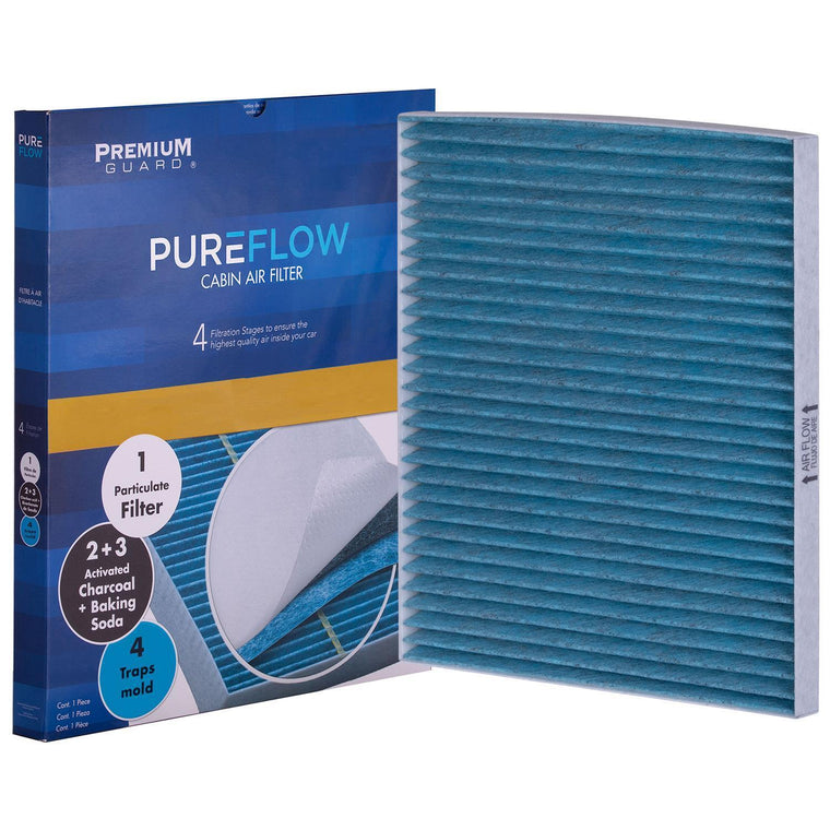 PUREFLOW 2009 Kia Spectra Cabin Air Filter with Antibacterial Technology, PC9353X