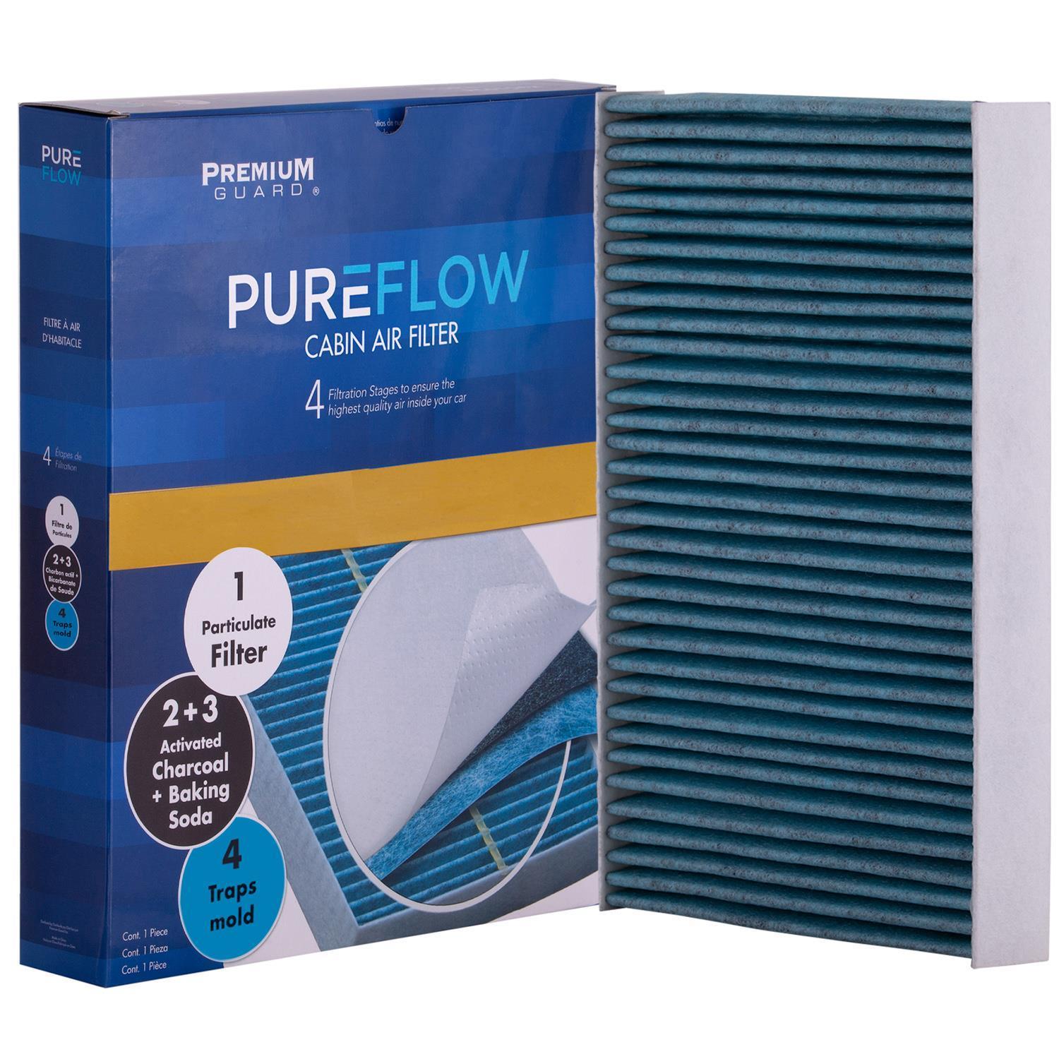 PUREFLOW 2011 Land Rover LR4 Cabin Air Filter with Antibacterial Technology, PC9369X
