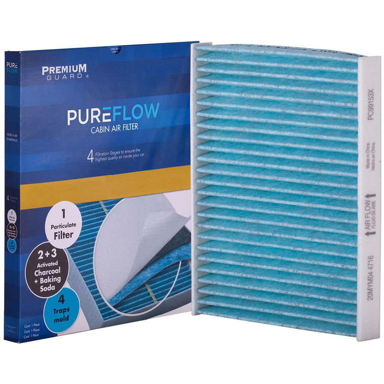PUREFLOW 2009 BMW X5 Cabin Air Filter with Antibacterial Technology, PC99153X