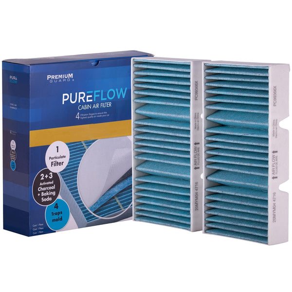 PUREFLOW 2019 Mercedes-Benz GLS450 Cabin Air Filter with Antibacterial Technology, PC99366X