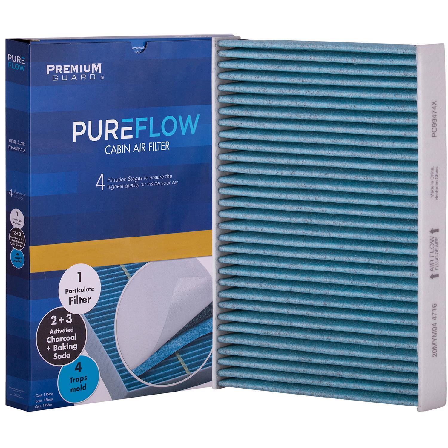 PUREFLOW 2022 Toyota Mirai Cabin Air Filter with Antibacterial Technology, PC99474X