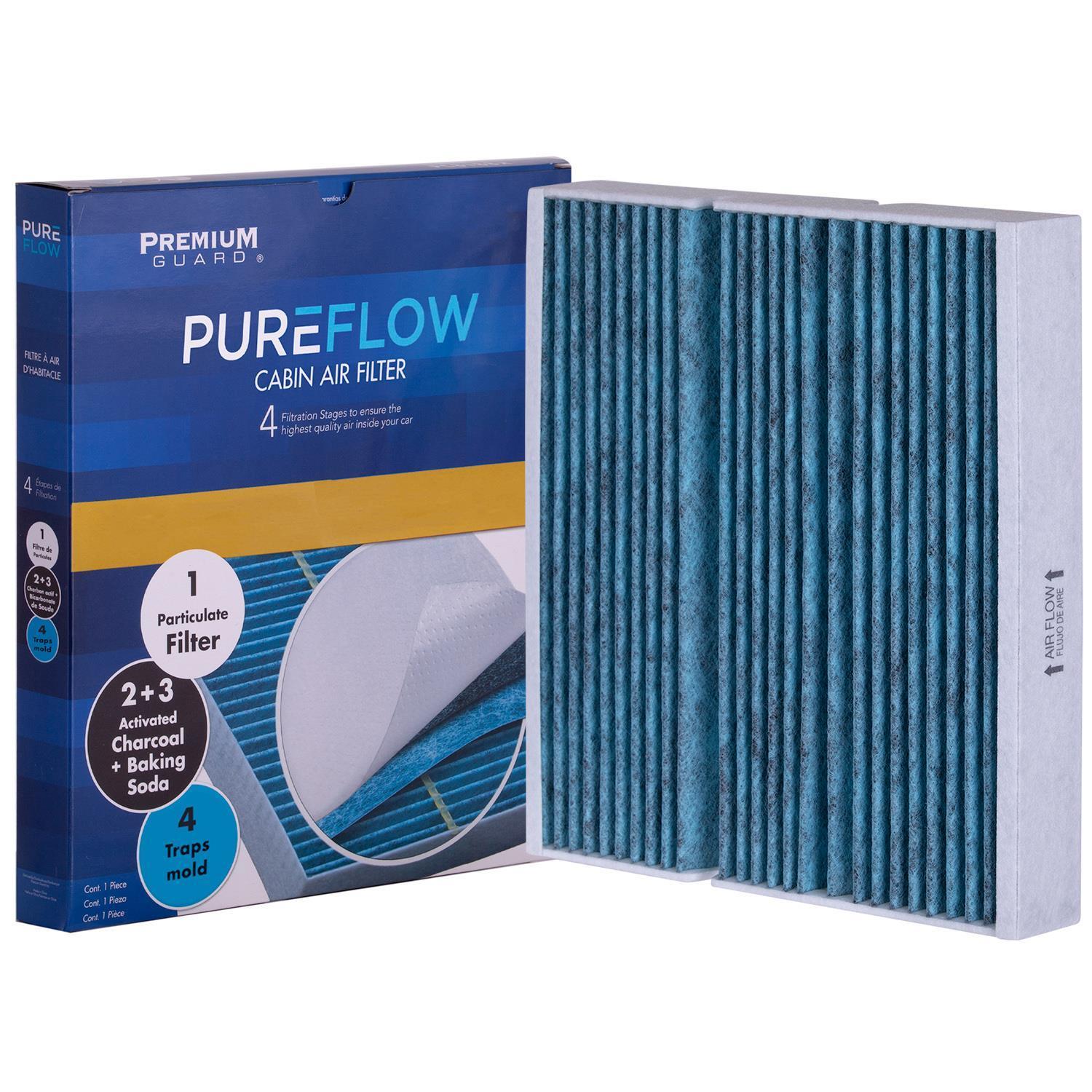 PUREFLOW 2022 Mercedes-Benz GLB250 Cabin Air Filter with Antibacterial Technology, PC99555X