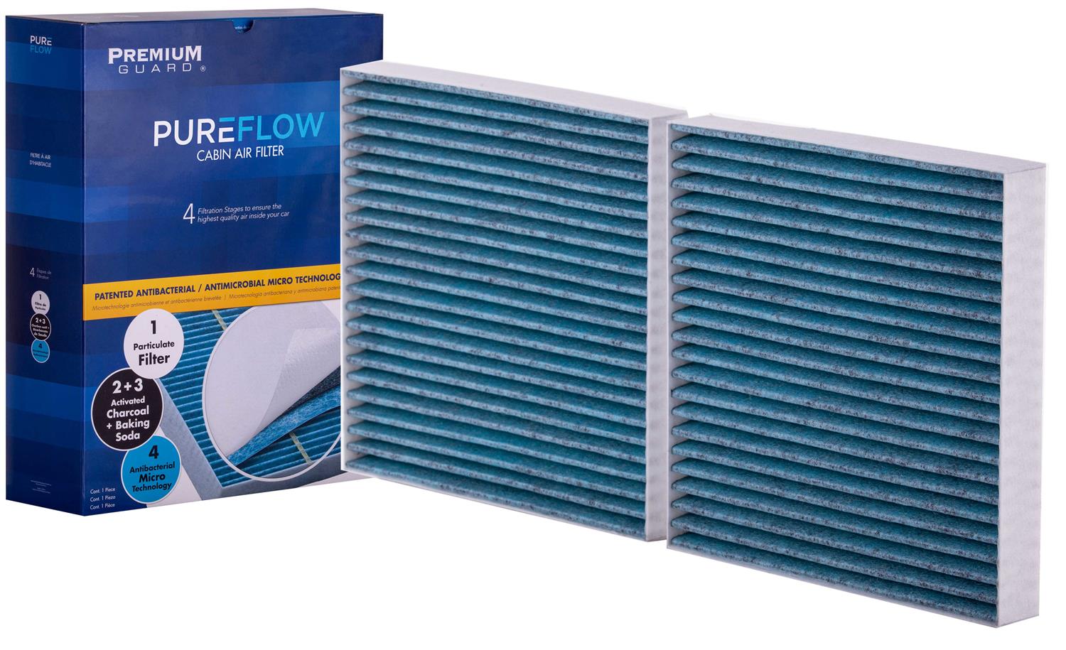 PC4258X Cabin Air Filter | Fits 2011-17 BMW X3, 2015-19 X4 (Set of 2)