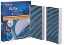 PC5439X Cabin Air Filter | Fits 2006 Acura CSX, 1997-05 EL, 2002-06 RSX, 2001-05 Honda Civic, 2002-06 CR-V, 2003-11 Element (Set of 2)
