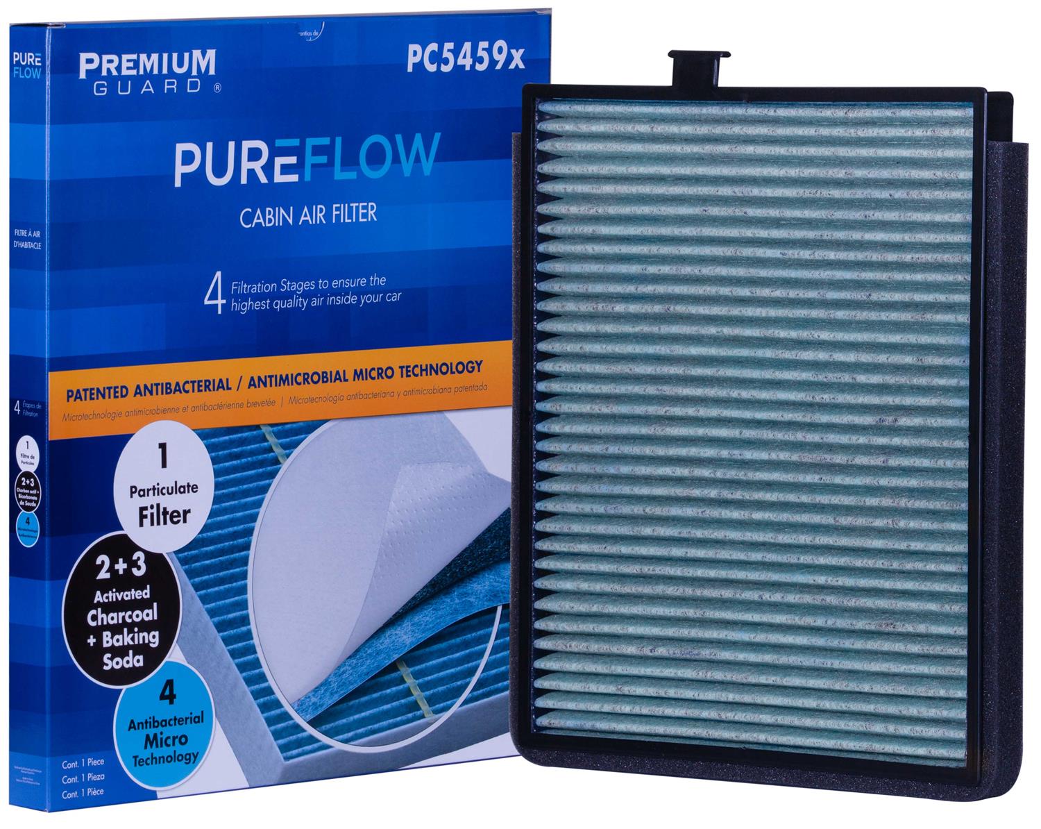 PC5459X Cabin Air Filter | Fits 2001-06 Acura MDX, 1999-04 Honda Odyssey, 2003-08 Pilot