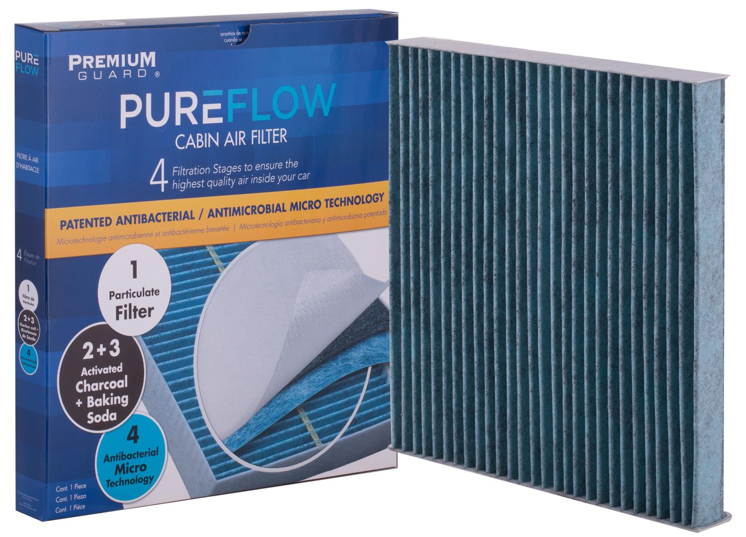 PC5519X Cabin Air Filter | Fits 2003-20 Honda Accord, 2006-15 Civic, 2007-16 CR-V, 2005-17 Odyssey, 2009-20 Pilot, 2007-18 Acura RDX, 2007-20 MDX, 2006-20 Ridgeline, 2004-14
