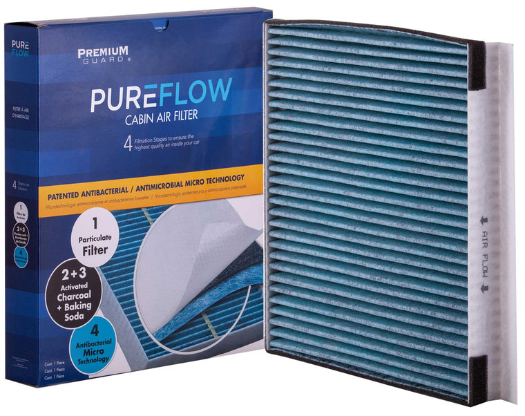 PC6067X Cabin Air Filter | Fits 2019-20 Santa Fe, 2009-16 Hyundai Genesis, 2011-16 Equus, 2020 Kia Telluride, 2018-20 Stinger, 2017-20 Genesis G80, 2019-20 G70, 2017-20 G90