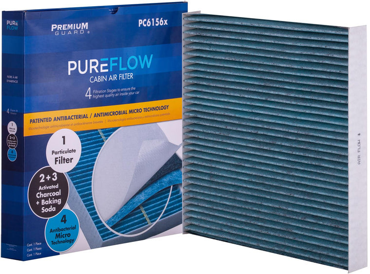 PC6156X Cabin Air Filter | Fits 2011-20 Jeep Grand Cherokee, Dodge Durango