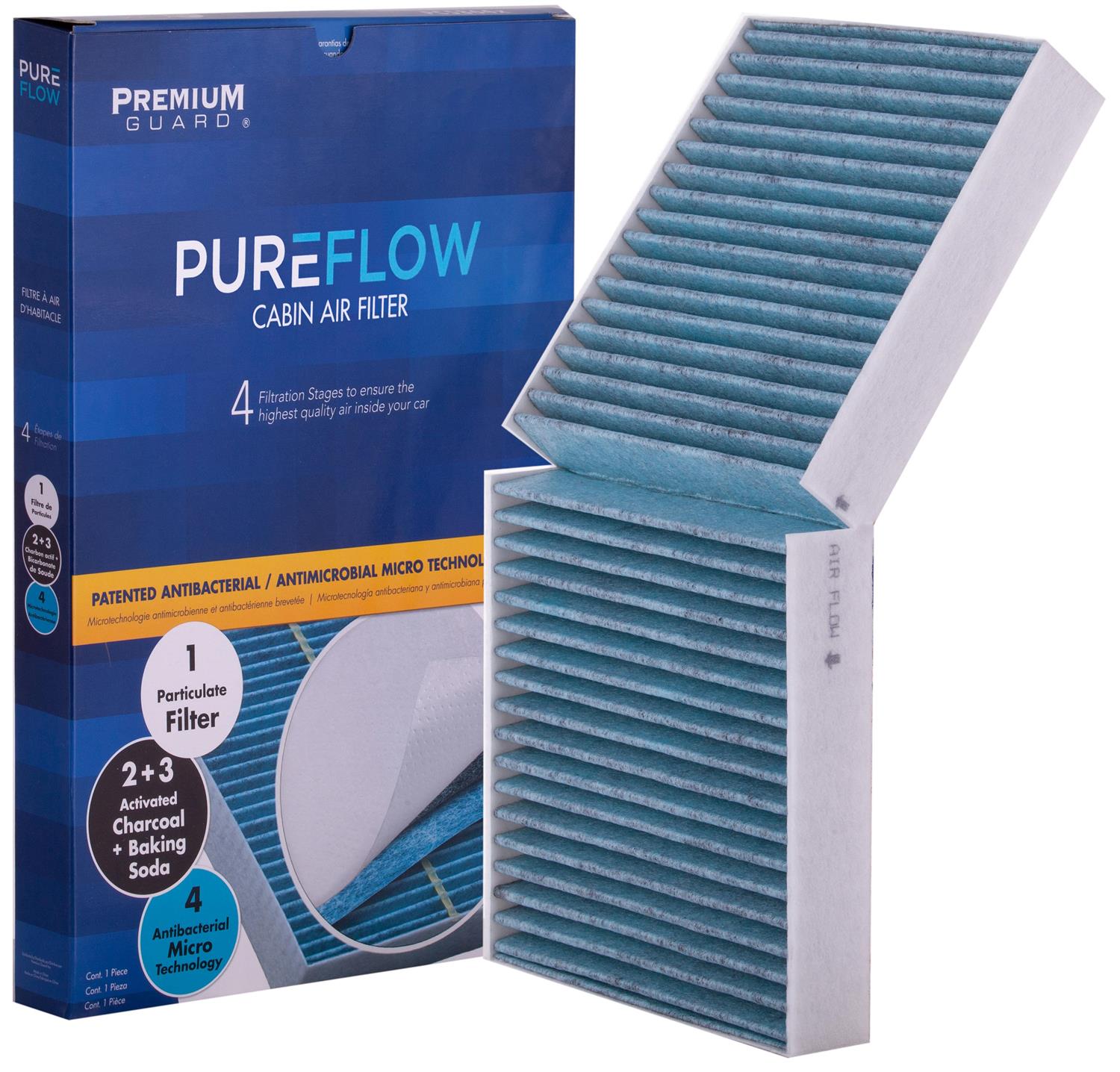 PC9373X Cabin Air Filter | Fits 2005-16 Mercedes-Benz SLK350, 2006-08 SLK280, 2012-15 SLK250, 2017-20 SLC300, 2009-16 SLK300, 2005-16 SLK55 AMG, 2017-20 SLC43 AMG