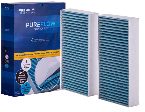 PC9376X Cabin Air Filter | Fits 2006-12 Mercedes ML350, 2007-16 GL450, 2017-18 GLS450, 2006-13 R350, 2017-18 GLE43 AMG, 2008-16 GL550, 2010-12 GL350, 2008-11 ML550 (Set of 2)