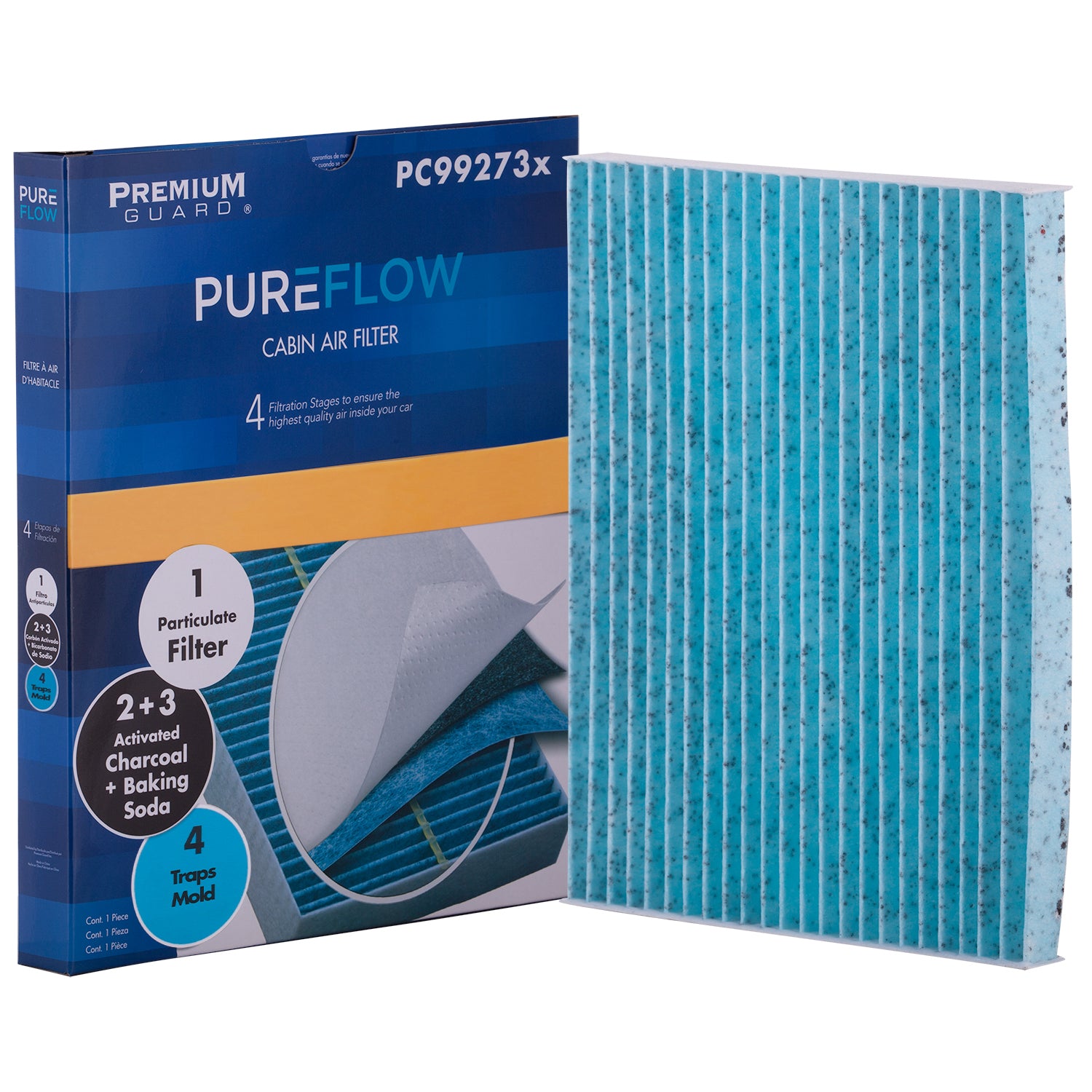 PC99273X Cabin Air Filter | Fits 2017-20 Kia Niro, 2019-20 Niro EV, 2017-20 Hyundai Ioniq