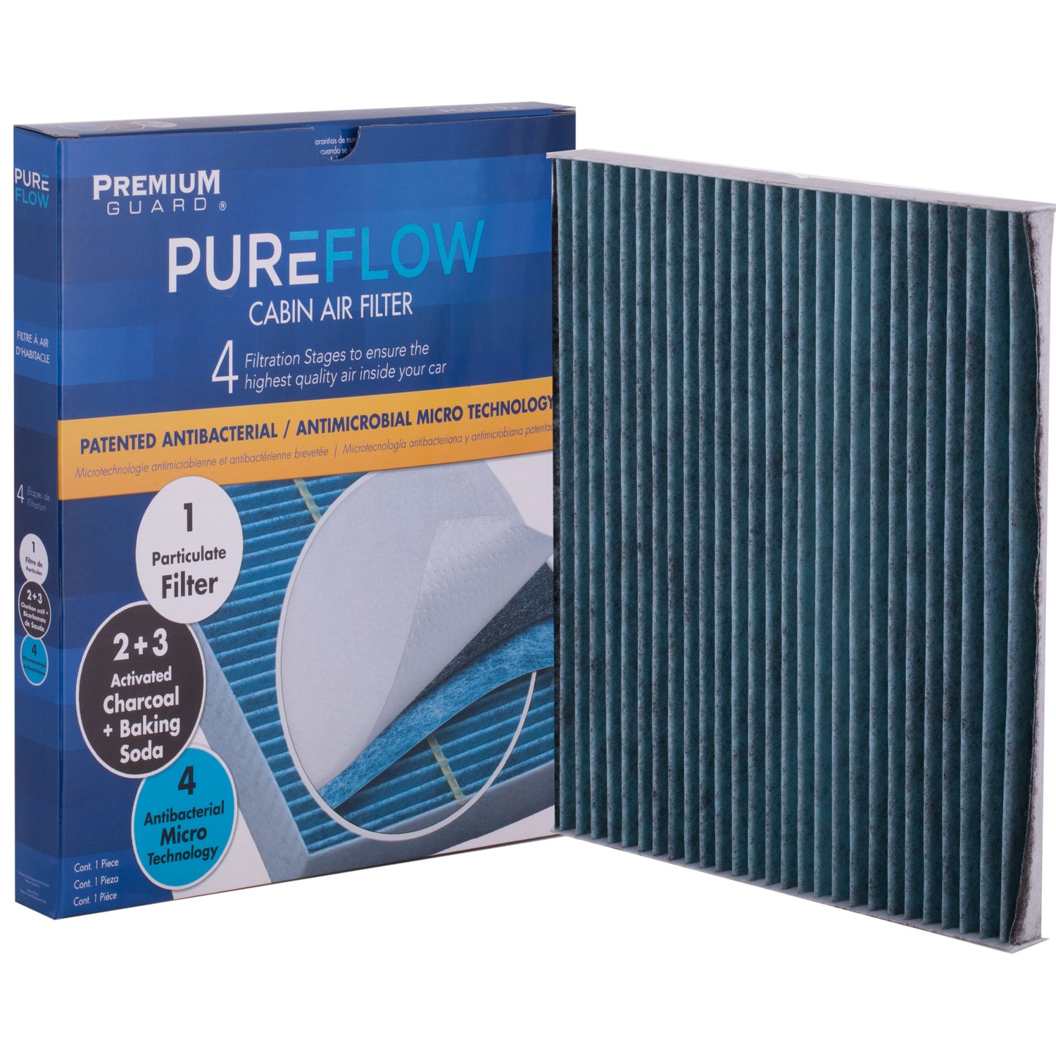 PUREFLOW 2022 Kia Sedona Cabin Air Filter with Antibacterial Technology, PC4013X