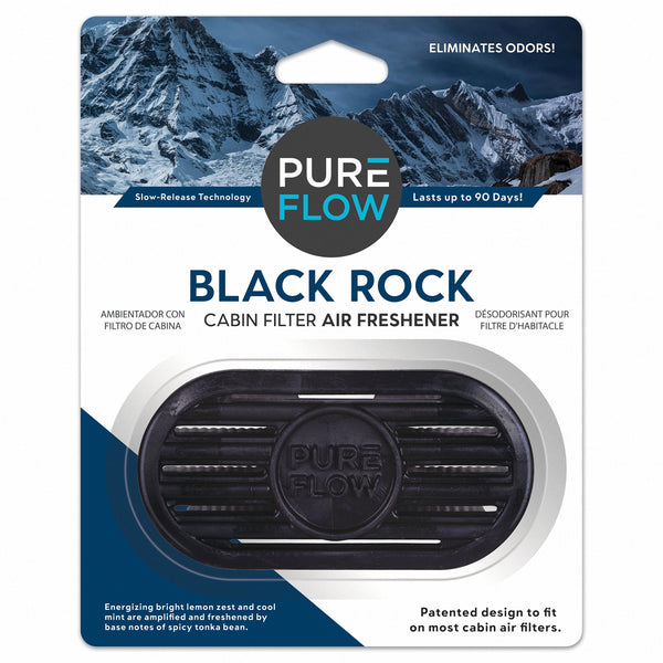 Black Rock, PUREFLOW Cabin Filter Air Freshener with Odor Eliminator