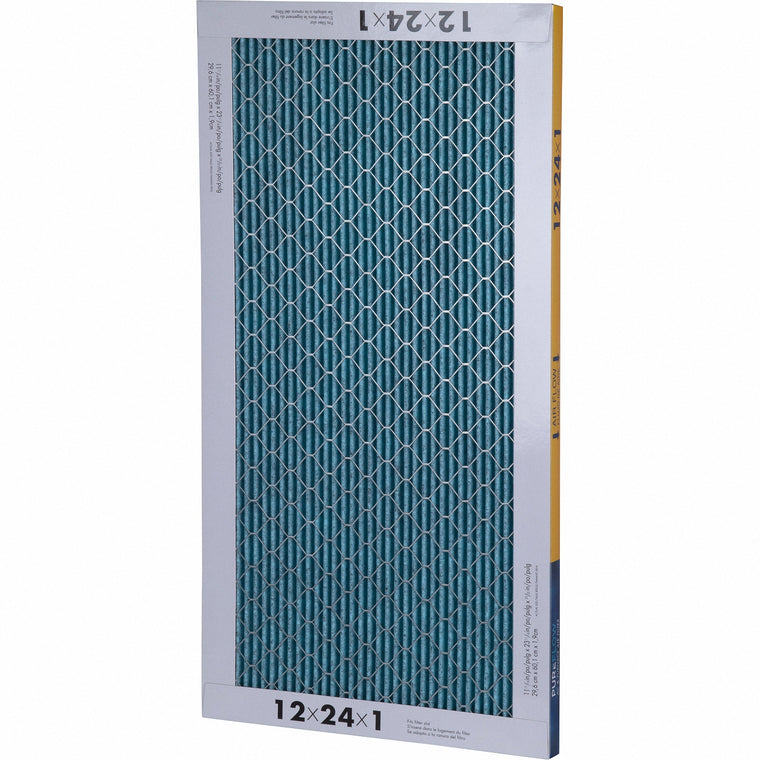 PUREFLOW, Home Furnace Air Filter 12x24x1, with 4 Layers of Advanced Filtration Technology, MERV-13 (2 - Pack)