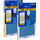 PUREFLOW, Home Furnace Air Filter 14x20x1, with 4 Layers of Advanced Filtration Technology, MERV-13 (2 - Pack)