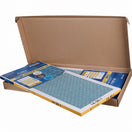 PUREFLOW, Home Furnace Air Filter 14x30x1, with 4 Layers of Advanced Filtration Technology, MERV-13 (2 - Pack)