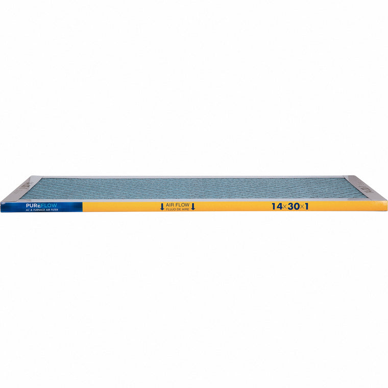 PUREFLOW, Home Furnace Air Filter 14x30x1, with 4 Layers of Advanced Filtration Technology, MERV-13 (2 - Pack)