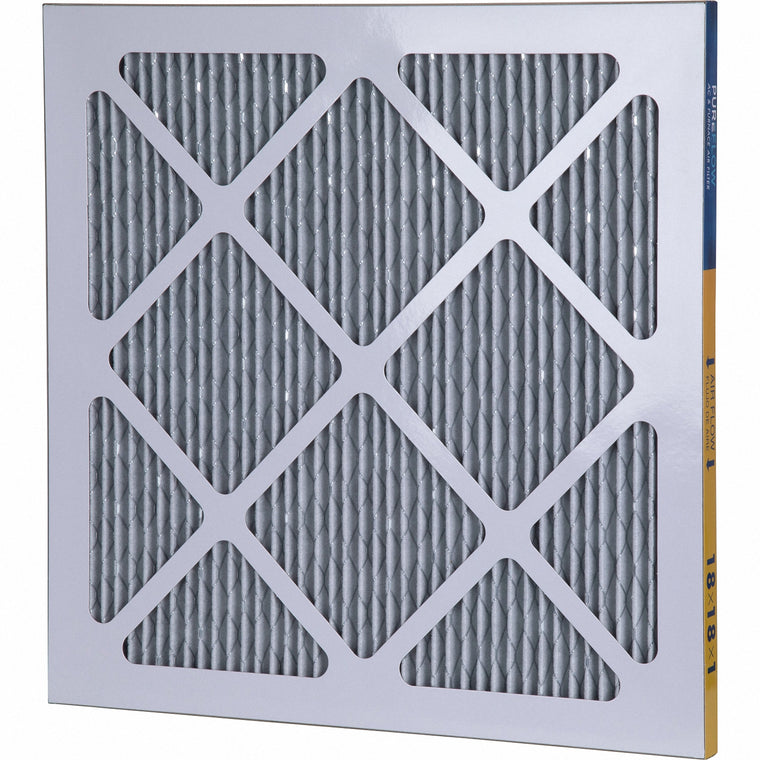 PUREFLOW, Home Furnace Air Filter 18x18x1, with 4 Layers of Advanced Filtration Technology, MERV-13 (2 - Pack)