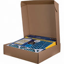 PUREFLOW, Home Furnace Air Filter 20x20x4, with 4 Layers of Advanced Filtration Technology, MERV-13 (1 - Pack)
