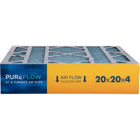 Load image into Gallery viewer, PUREFLOW, Home Furnace Air Filter 20x20x4, with 4 Layers of Advanced Filtration Technology, MERV-13 Pack of 1