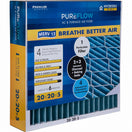PUREFLOW, Home Furnace Air Filter 20x20x5, with 4 Layers of Advanced Filtration Technology, MERV-13 (1 - Pack)