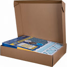 PUREFLOW, Home Furnace Air Filter 20x25x4, with 4 Layers of Advanced Filtration Technology, MERV-13 (1 - Pack)