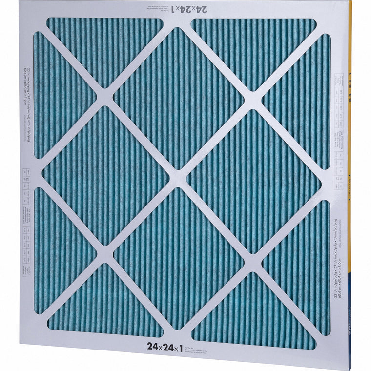 PUREFLOW, Home Furnace Air Filter 24x24x1, with 4 Layers of Advanced Filtration Technology, MERV-13 (2 - Pack)