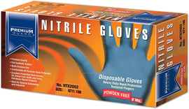 Premium Guard - Nitrile Gloves NTX2002, 100 Gloves per Box